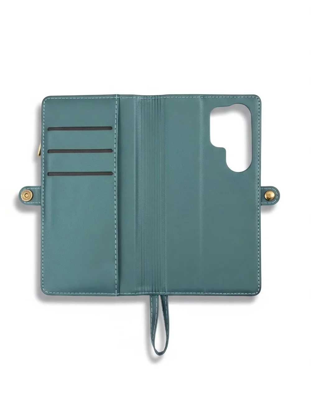 Defencase for Galaxy S25 Ultra Case Wallet Compatible with Magsafe, Green
